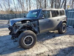 Salvage cars for sale at Candia, NH auction: 2022 Ford Bronco Base