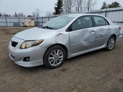 Salvage cars for sale at Bowmanville, ON auction: 2009 Toyota Corolla Base