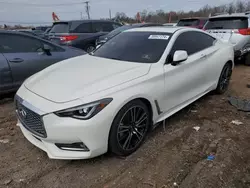 Salvage cars for sale at Hillsborough, NJ auction: 2018 Infiniti Q60 Luxe 300