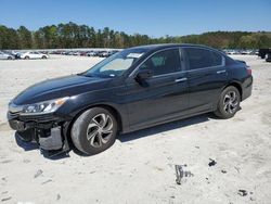 Salvage cars for sale at Ellenwood, GA auction: 2017 Honda Accord LX