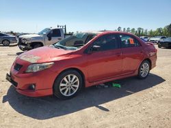 Vehiculos salvage en venta de Copart Houston, TX: 2010 Toyota Corolla Base