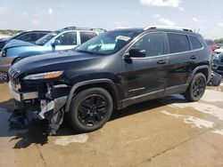 Salvage cars for sale at Grand Prairie, TX auction: 2015 Jeep Cherokee Latitude
