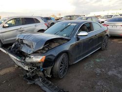 Salvage cars for sale at Brighton, CO auction: 2010 Audi S5 Prestige