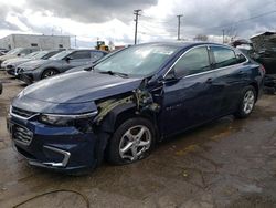 Salvage cars for sale at Chicago Heights, IL auction: 2016 Chevrolet Malibu LS