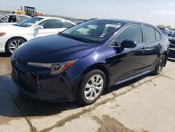 Salvage cars for sale at Grand Prairie, TX auction: 2022 Toyota Corolla LE