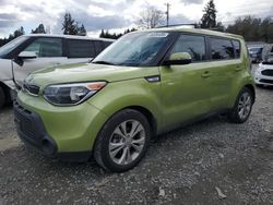 Salvage cars for sale from Copart Graham, WA: 2014 KIA Soul +