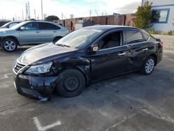 Salvage cars for sale from Copart Wilmington, CA: 2015 Nissan Sentra S