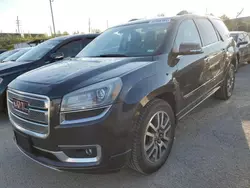 Salvage cars for sale at Cahokia Heights, IL auction: 2014 GMC Acadia Denali