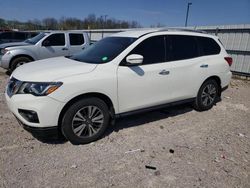 Nissan Pathfinder salvage cars for sale: 2017 Nissan Pathfinder S