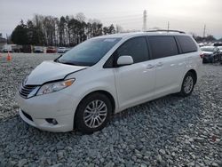 Salvage cars for sale at Mebane, NC auction: 2015 Toyota Sienna XLE