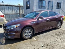 Salvage cars for sale at Los Angeles, CA auction: 2017 KIA Optima LX