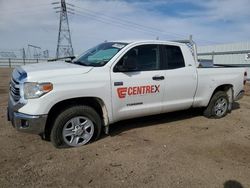 Toyota salvage cars for sale: 2017 Toyota Tundra Double Cab SR