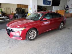 Honda salvage cars for sale: 2018 Honda Accord LX