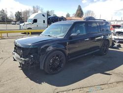 Salvage cars for sale at Denver, CO auction: 2016 Ford Flex Limited