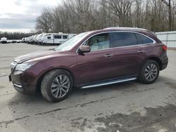 Salvage cars for sale at Glassboro, NJ auction: 2016 Acura MDX Technology