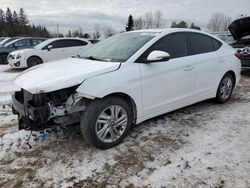 Salvage cars for sale at Bowmanville, ON auction: 2020 Hyundai Elantra SEL