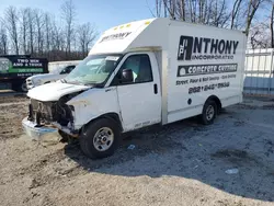 Salvage trucks for sale at Milwaukee, WI auction: 2014 GMC Savana Delivery Truck