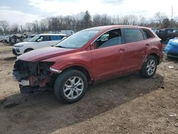 Salvage cars for sale at Chalfont, PA auction: 2014 Mazda CX-9 Touring