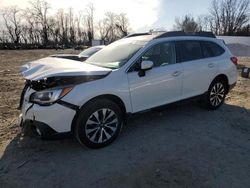 2017 Subaru Outback 2.5I Limited en venta en Baltimore, MD