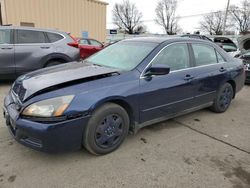 Honda salvage cars for sale: 2007 Honda Accord LX