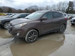 Salvage cars for sale at North Billerica, MA auction: 2014 Hyundai Tucson GLS