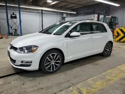 Salvage cars for sale at Wheeling, IL auction: 2015 Volkswagen Golf