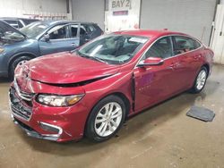 Salvage cars for sale at Elgin, IL auction: 2017 Chevrolet Malibu LT