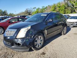 Salvage cars for sale at Riverview, FL auction: 2010 Cadillac SRX Luxury Collection