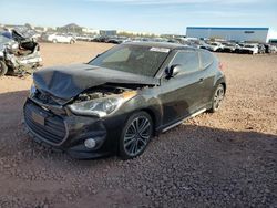 Hyundai Veloster salvage cars for sale: 2016 Hyundai Veloster Turbo