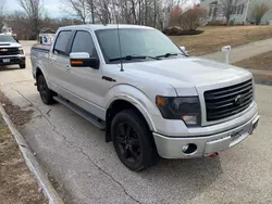 Salvage trucks for sale at North Billerica, MA auction: 2014 Ford F150 Supercrew