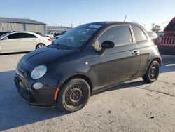 Salvage cars for sale at Tulsa, OK auction: 2012 Fiat 500 POP