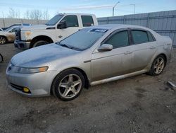 Salvage cars for sale at Nisku, AB auction: 2008 Acura TL Type S