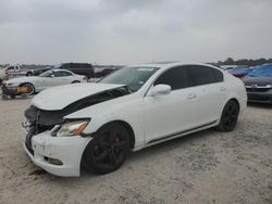 Salvage cars for sale at Houston, TX auction: 2008 Lexus GS 350