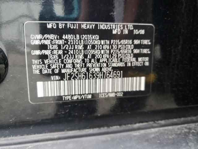 2009 Subaru Forester 2.5X