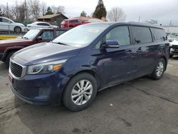 Salvage cars for sale at Denver, CO auction: 2018 KIA Sedona LX