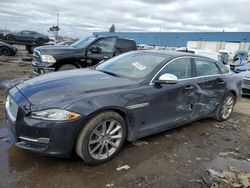 Salvage cars for sale at Woodhaven, MI auction: 2017 Jaguar XJL Portfolio