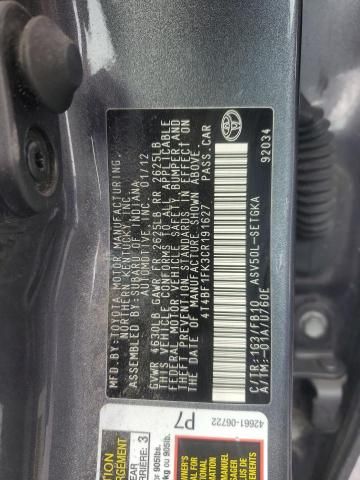 2012 Toyota Camry Base