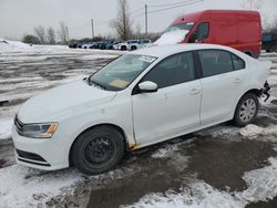 Volkswagen Vehiculos salvage en venta: 2015 Volkswagen Jetta SE