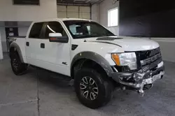 Ford f150 salvage cars for sale: 2012 Ford F150 SVT Raptor