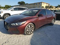 Salvage cars for sale at Opa Locka, FL auction: 2021 Nissan Sentra SV