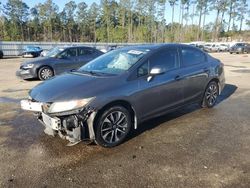 Salvage cars for sale at Harleyville, SC auction: 2013 Honda Civic EX