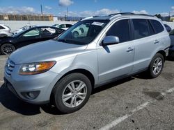 Salvage cars for sale at Van Nuys, CA auction: 2010 Hyundai Santa FE Limited