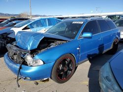 Salvage cars for sale at Littleton, CO auction: 1999 Audi A4 2.8 Avant Quattro