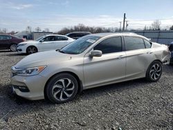 Salvage cars for sale at Hillsborough, NJ auction: 2017 Honda Accord EXL