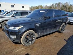 Land Rover salvage cars for sale: 2017 Land Rover Range Rover Sport HSE