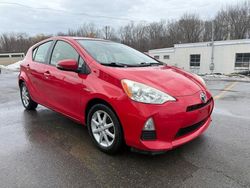 Salvage cars for sale at North Billerica, MA auction: 2012 Toyota Prius C