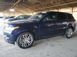 Salvage cars for sale at Phoenix, AZ auction: 2016 Land Rover Range Rover Sport SC