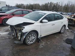 Salvage cars for sale at Cookstown, ON auction: 2014 Nissan Sentra S