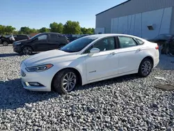 Salvage cars for sale at Apopka, FL auction: 2017 Ford Fusion SE Hybrid