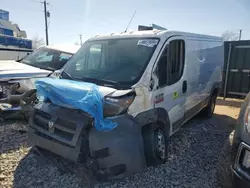 Salvage trucks for sale at Sikeston, MO auction: 2018 Dodge RAM Promaster 1500 1500 Standard